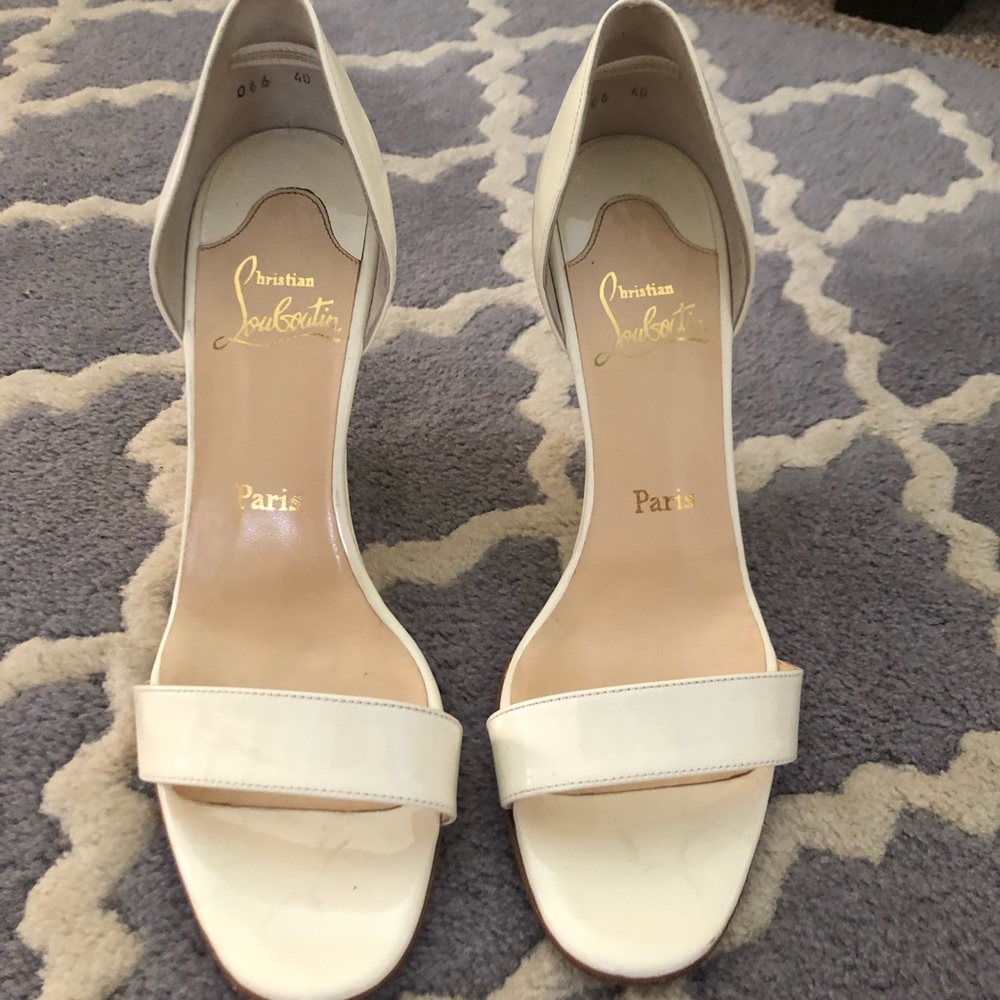 Christian Louboutin Patent Wedges